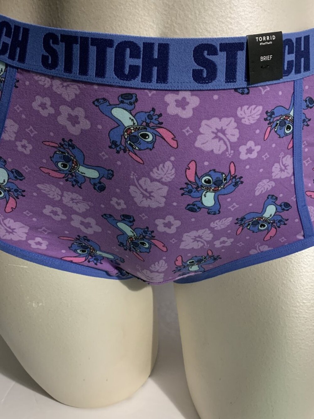 Torrid Brief Panties Underwear Disney Lilo & Stitch Experiment 626 Plus 3 22 24